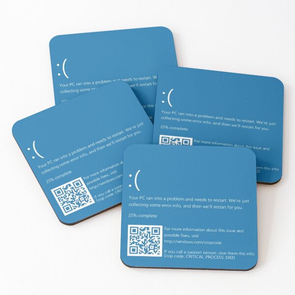 Item preview, Windows blue screen designed and sold by jb-joaofranca.
