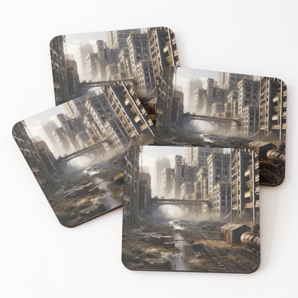 Item preview, Echoes of Silence: The Desolate Beauty of Abandonment designed and sold by ArtComixHaven.