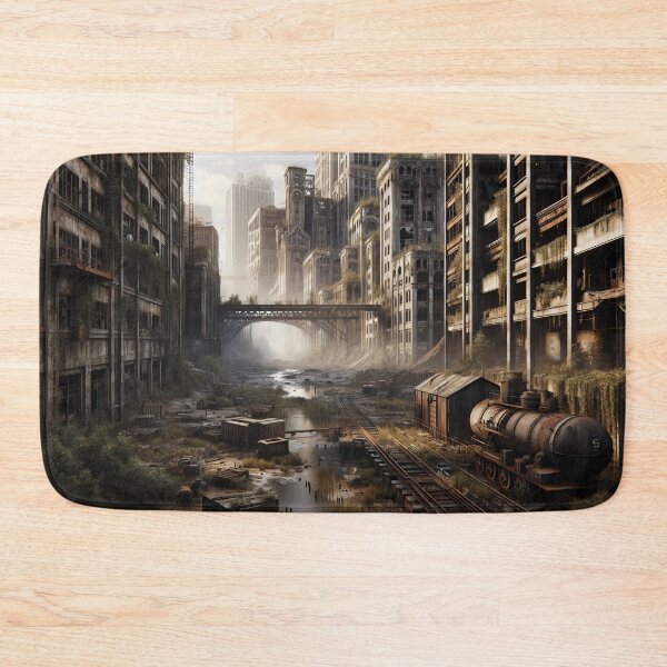 Item preview, Echoes of Silence: The Desolate Beauty of Abandonment designed and sold by ArtComixHaven.