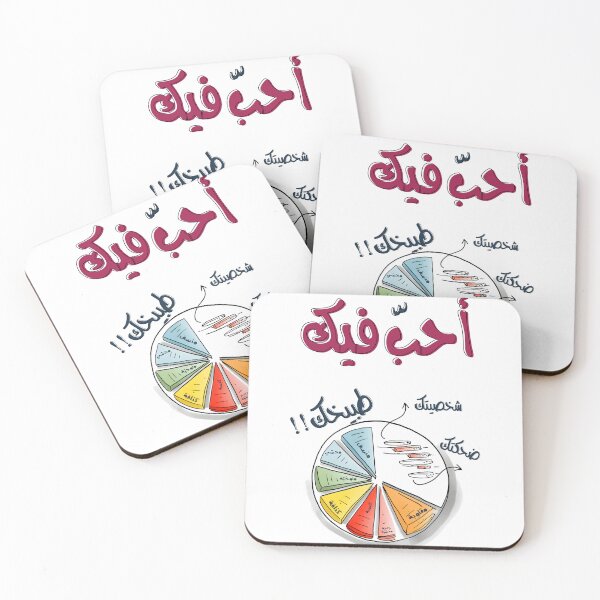 Item preview, عيد الحب بالعربي مضحك احب فيك طبيخك Valentine Funny Arabic Food Meme designed and sold by FUNqoosh.