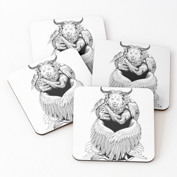 Item preview, Dungeon Meshi Winged Lion designed and sold by cow-goes-moo.