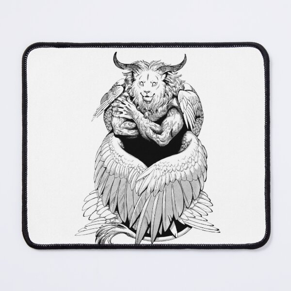 Item preview, Dungeon Meshi Winged Lion designed and sold by cow-goes-moo.
