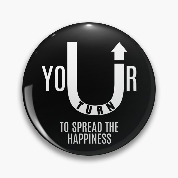 Item preview, U-Turn Your Turn - Spread The Happiness - Affirmation Inspirational Uplifting T-Shirt designed and sold by allmarkmade.