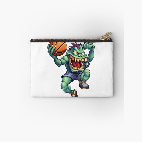 Item preview, Basketball Dunking Monster designed and sold by DoodleDreamShop.