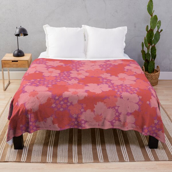 Item preview, TROPICAL COCONUT GIRL ALOHA HAWAIIAN HIBISCUS PINK AND PURPLE designed and sold by blomastudios.