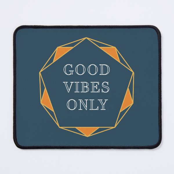 Item preview, Good Vibes Only in Dark Teal designed and sold by elliebart.