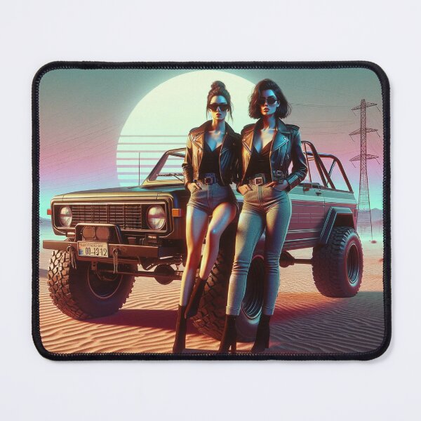 Item preview, Retrowave Dreamgirls - Alexis and Jennifer designed and sold by Wolfey133.