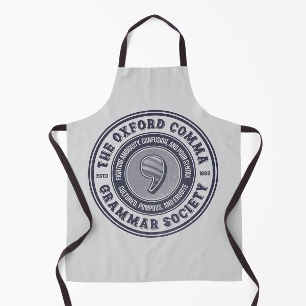Item preview, The Oxford Comma Grammar Society designed and sold by kg07.