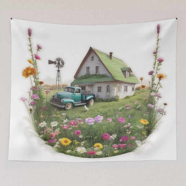 Item preview, farm house designed and sold by jnsmerchstore.