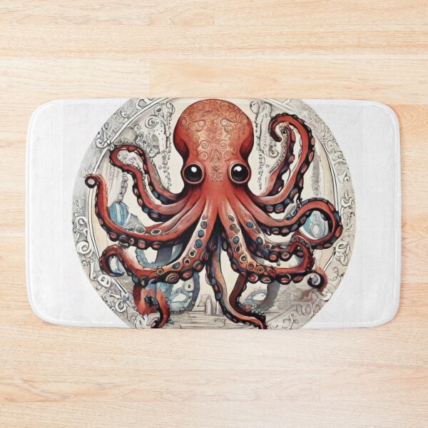Artikelvorschau, maritime art octopus entworfen und verkauft von bonjourmadame4.