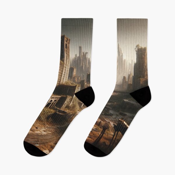 Item preview, Echoes of Silence: The Reclaimed Urban Wilds designed and sold by ArtComixHaven.