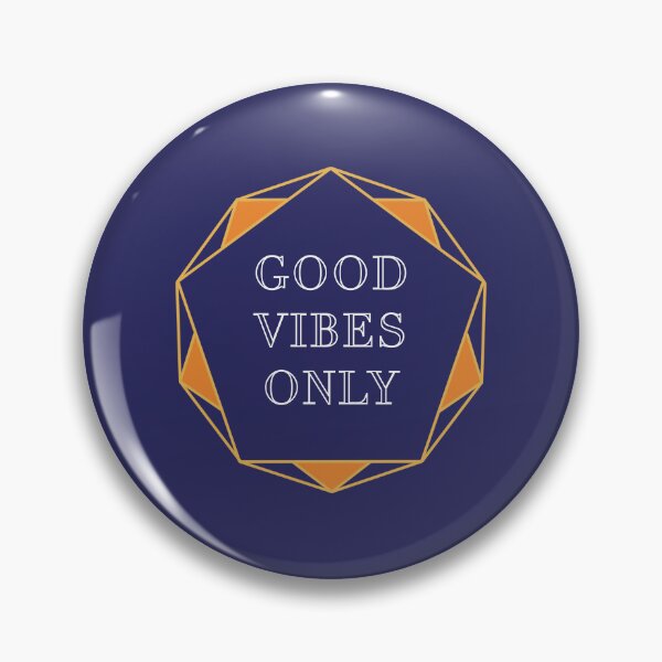 Item preview, Good Vibes Only in Blue designed and sold by elliebart.
