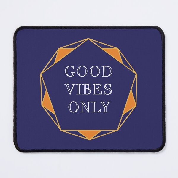 Item preview, Good Vibes Only in Blue designed and sold by elliebart.