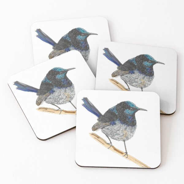 Item preview, Leslee the Superb Fairy Wren designed and sold by Wildcard-Sue.