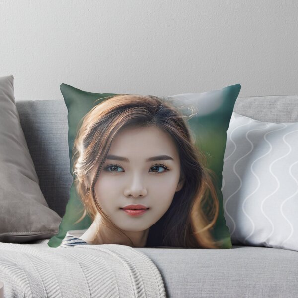 Item preview, Candid Portrait Of An Asian Woman designed and sold by JoyPhotoArt.