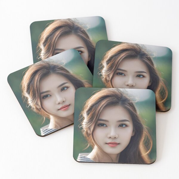 Item preview, Candid Portrait Of An Asian Woman designed and sold by JoyPhotoArt.