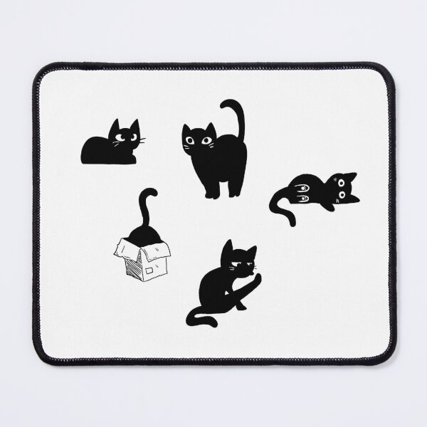 Item preview, Cute Black Cat  designed and sold by Rojasole.