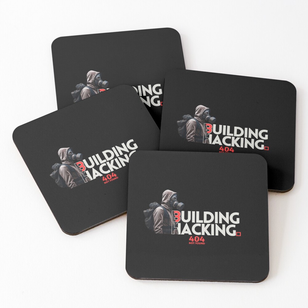 Item preview, Coasters (Set of 4) designed and sold by BuildingHacking.