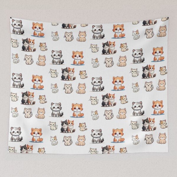 Item preview, Cat Sticker Pack - Cats - Decals - Stickers designed and sold by MoshisooPrint.