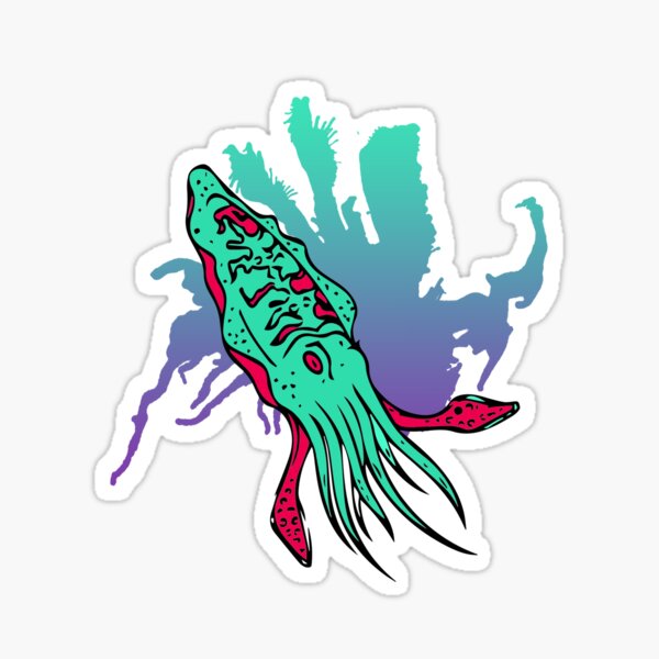 Cuttlefish Sticker