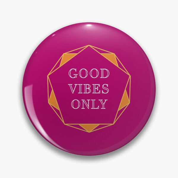 Item preview, Good Vibes Only in Hot Pink designed and sold by elliebart.