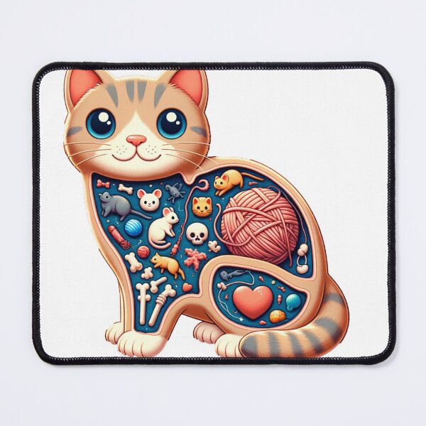 Item preview, Anatomy of a Cat designed and sold by PogiKoi.