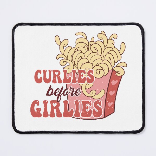 Item preview, curlies before girlies Valentine's day designed and sold by PERsonalthreads.