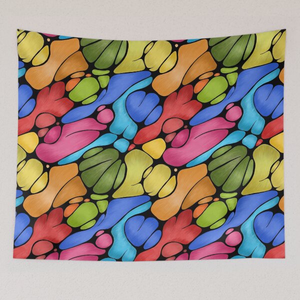 Item preview, Neuro Art seamless pattern design designed and sold by Katarzyna Dembek.