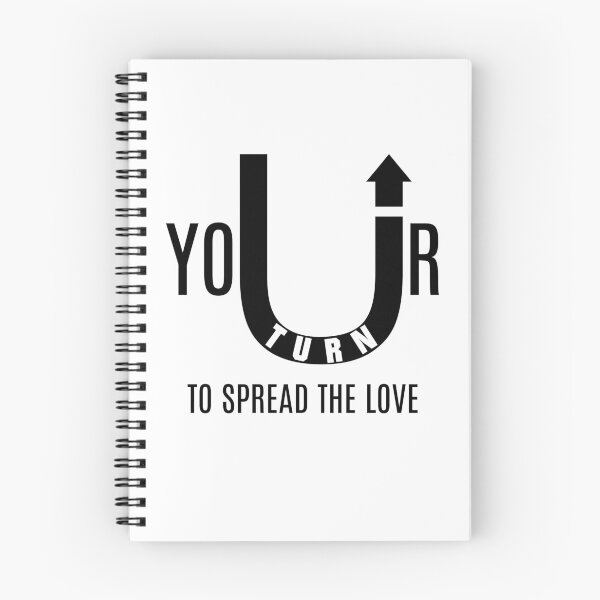 Item preview, U-Turn Spread The Love - Your Turn - Affirmation Inspirational Uplifting T-Shirt designed and sold by allmarkmade.