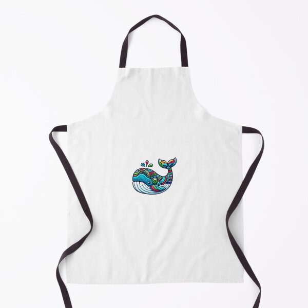 Item preview, Adorable and colorful whale: A design to brighten your day designed and sold by karlocipressi.