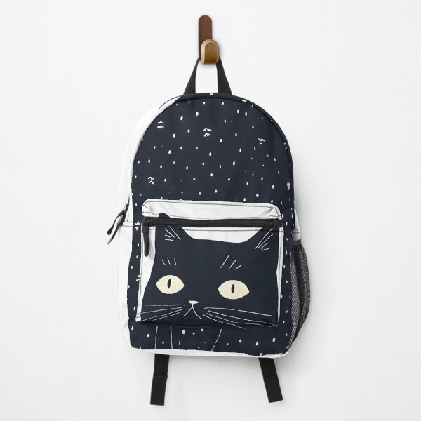 Item preview, Big black simple cat designed and sold by TheRealmWithin.