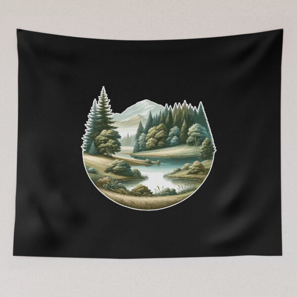 Item preview, Landscape - Illustration designed and sold by MrERNST.