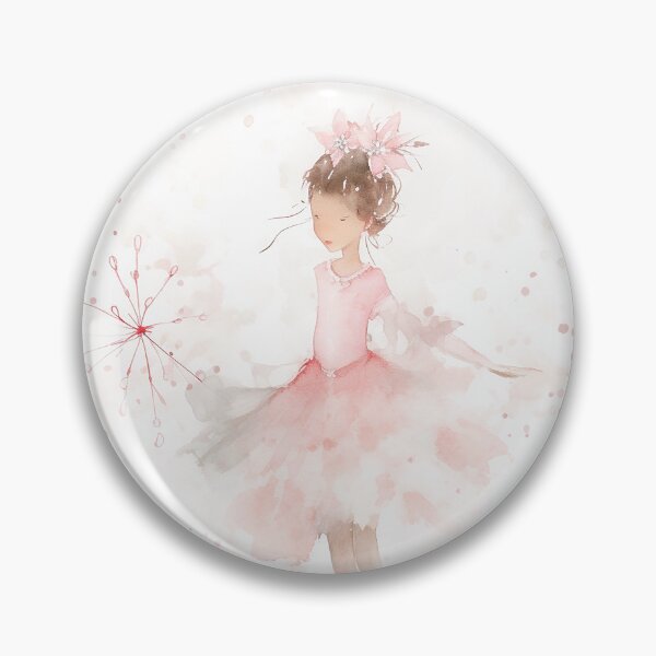 Item preview, Little Balerina Print #2 designed and sold by thegirlyshoppe.