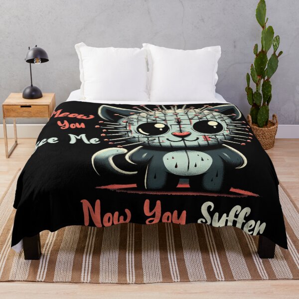 Item preview, Meow You See Me, Now You Suffer Cute Pinhead Cat designed and sold by shypixels.