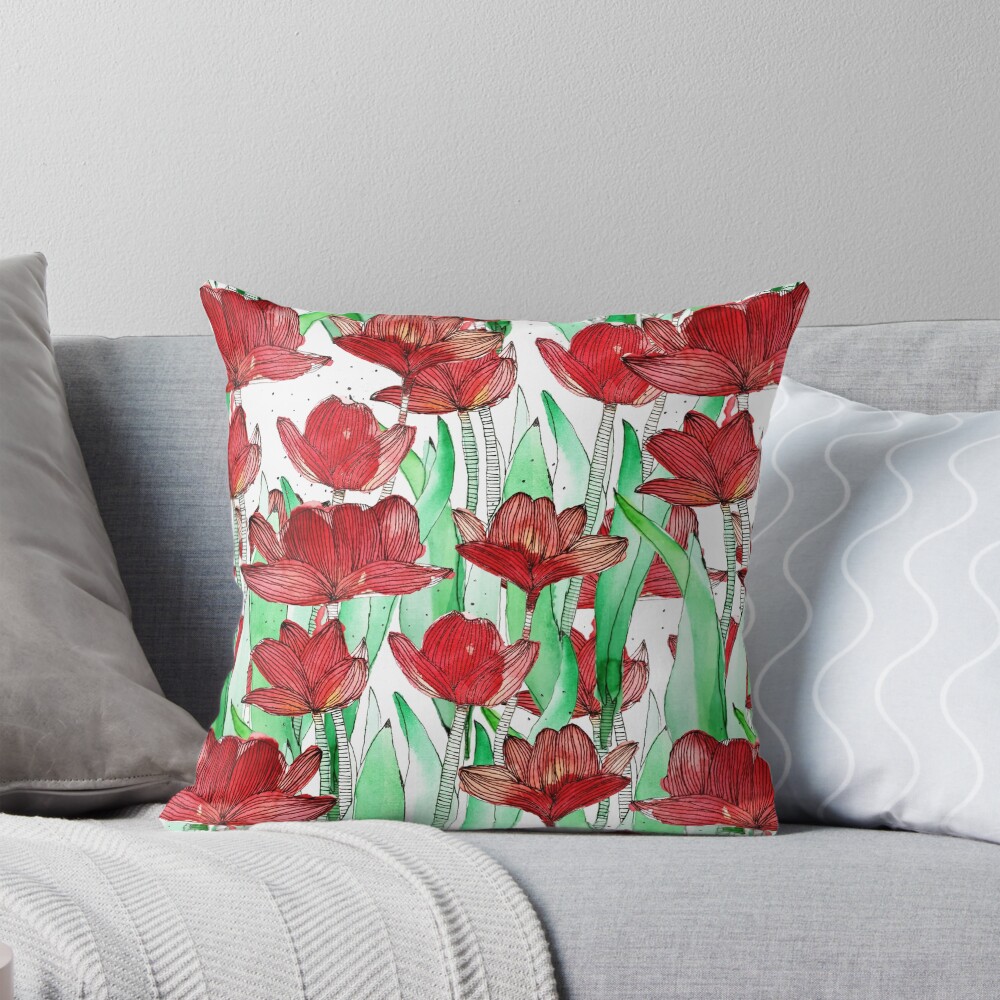 Item preview, Throw Pillow designed and sold by Patternifly.