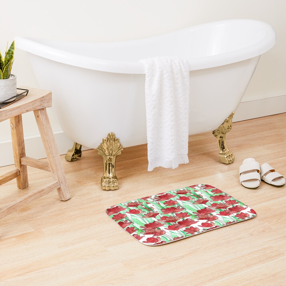 Item preview, Bath Mat designed and sold by Patternifly.