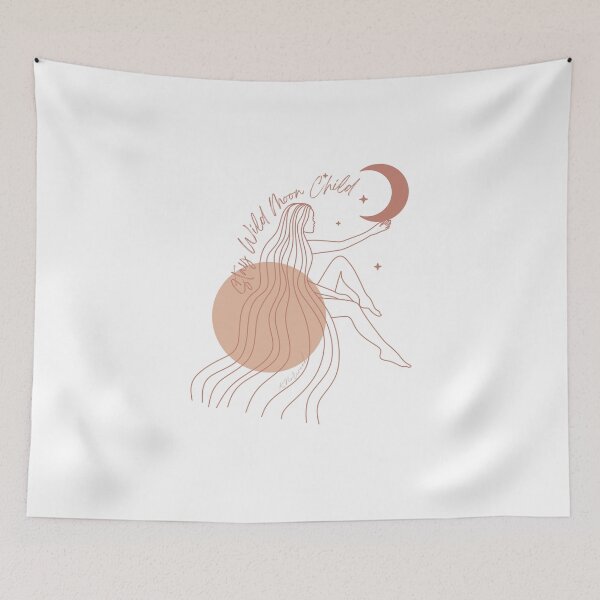 Item preview, Moon Child White designed and sold by KNorwoodSkinCo.