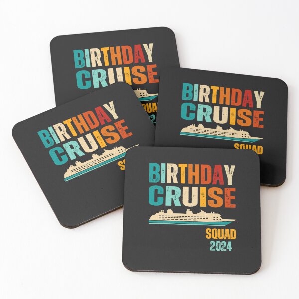 Item preview, Birthday cruise squad 2024 family,friends designed and sold by erozzz.