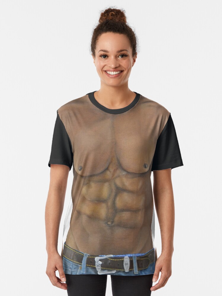 Alternate view of Six pack Graphic T-Shirt