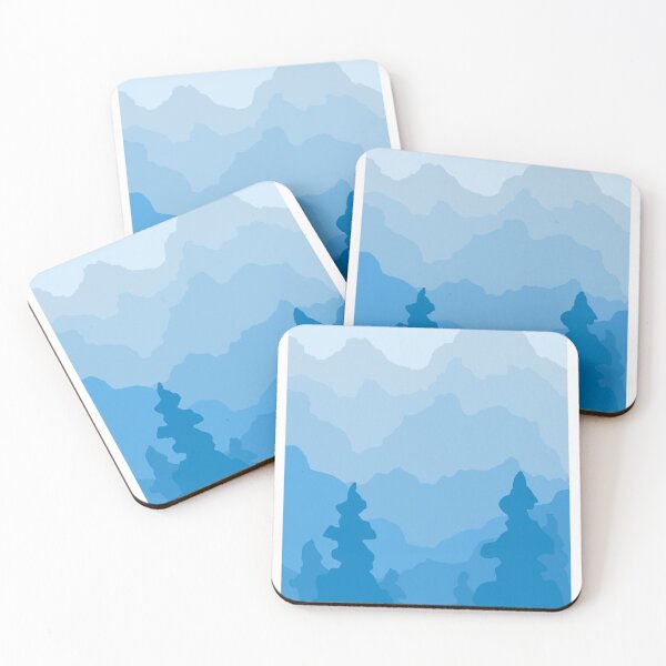 Item preview, Blue mountain landscape designed and sold by sadieannabelle.