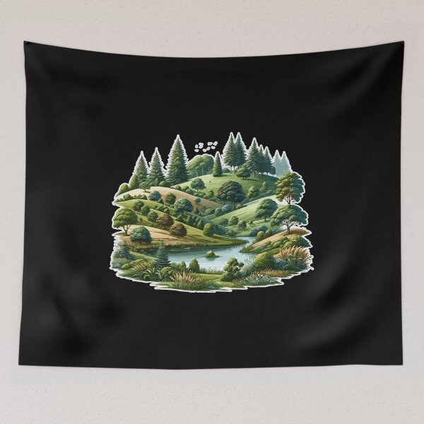 Item preview, Landscape - Illustration designed and sold by MrERNST.