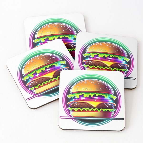 Item preview, Neon Cheeseburger designed and sold by drawbey.