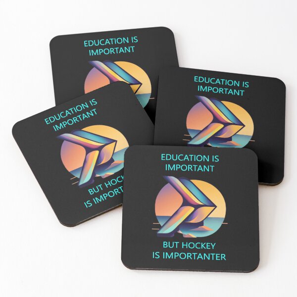 Item preview, Education is important but hockey is importanter designed and sold by SoulOfTrees.
