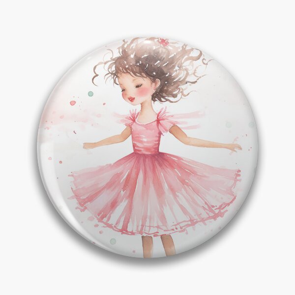 Item preview, Little Balerina Print #3 designed and sold by thegirlyshoppe.