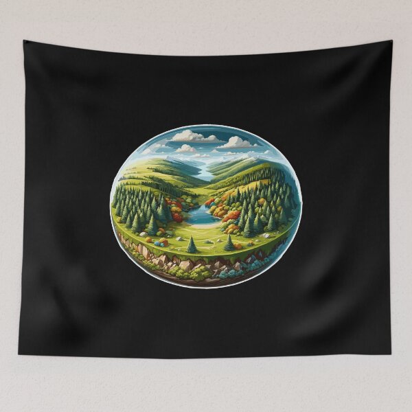 Item preview, Landscape - Illustration designed and sold by MrERNST.