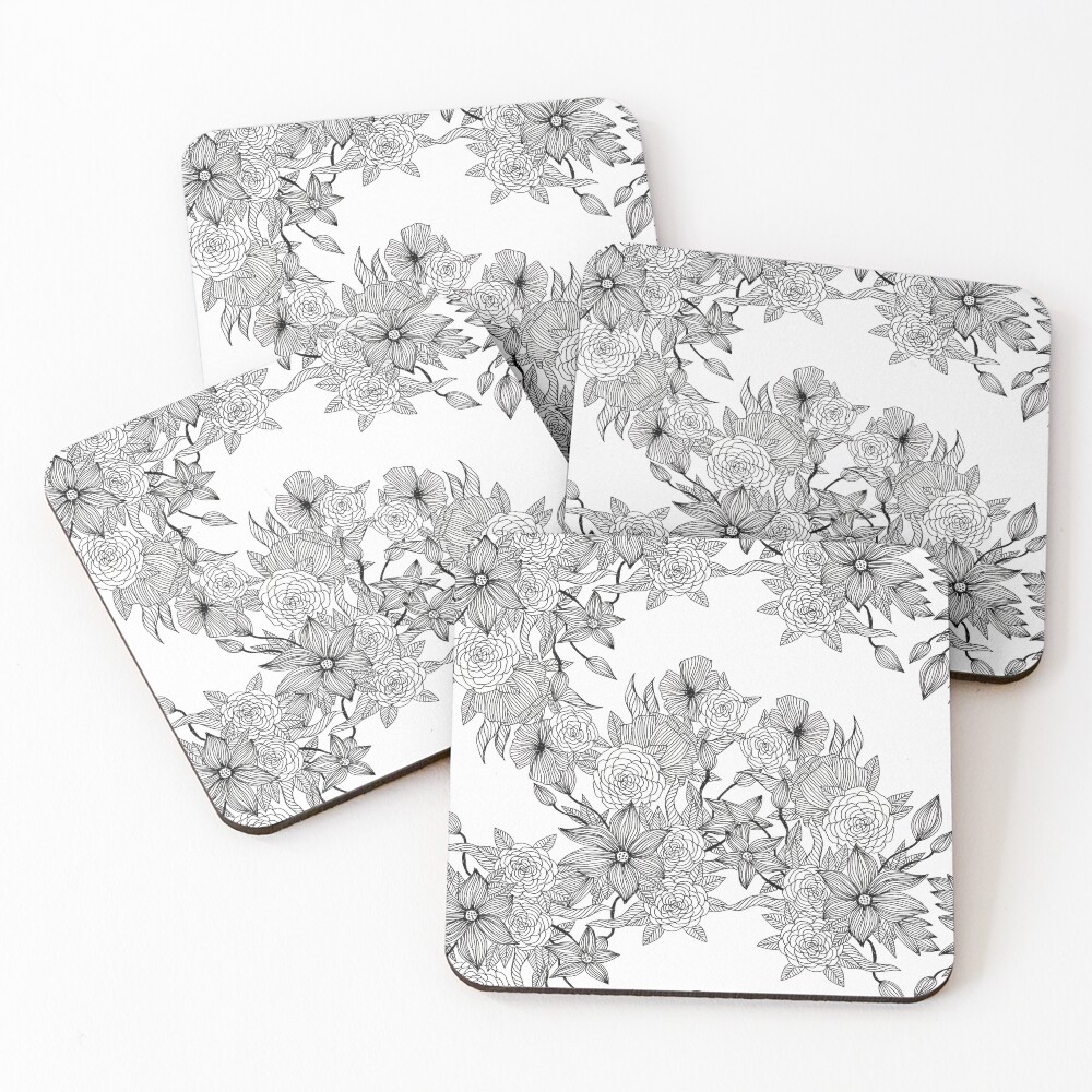 Item preview, Coasters (Set of 4) designed and sold by Patternifly.