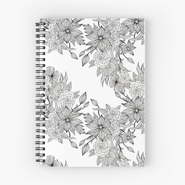 Item preview, Flower doodle pattern #1 designed and sold by Patternifly.