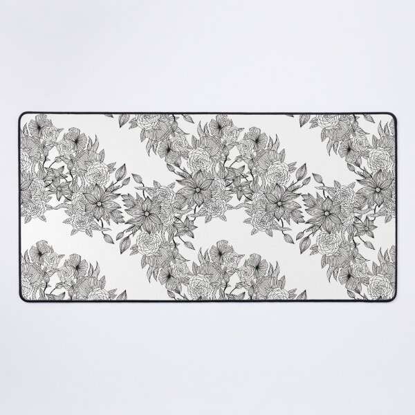 Item preview, Flower doodle pattern #1 designed and sold by Patternifly.