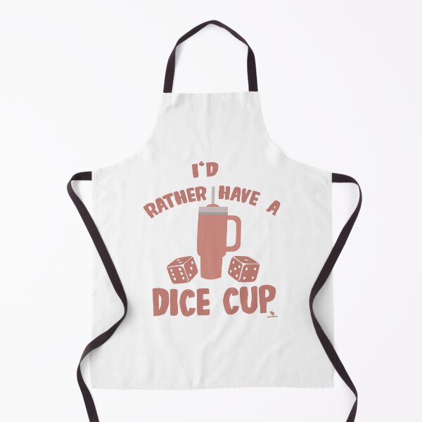 Item preview, Rather Have Dice Cup Funny Boardgame Slogan designed and sold by mytshirtfort.