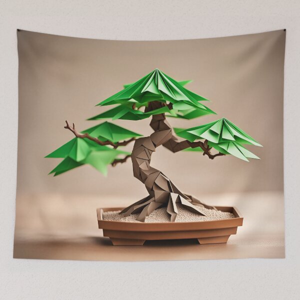 Item preview, Origami Art - Miniature Majesty: The Art of Bonsai designed and sold by ArtfulFolds.